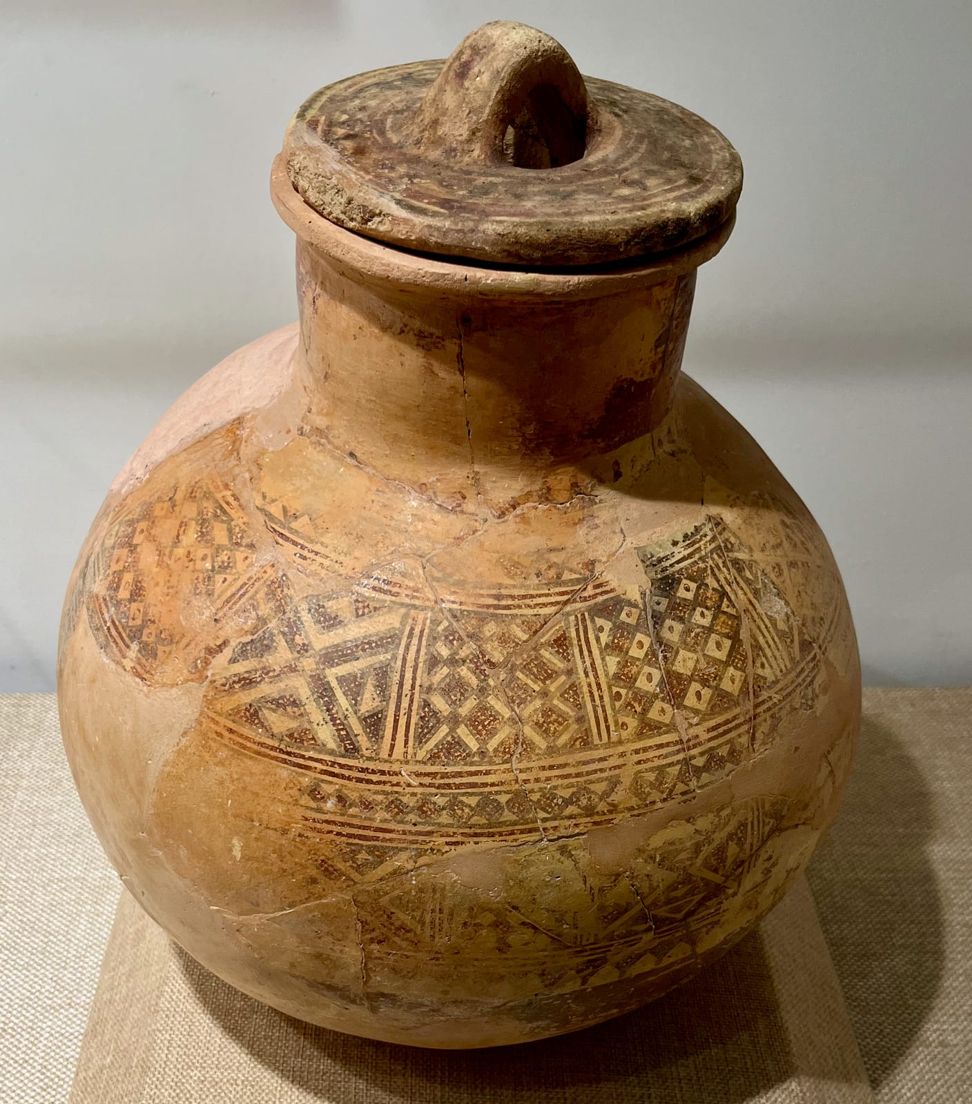 Painted Pitcher